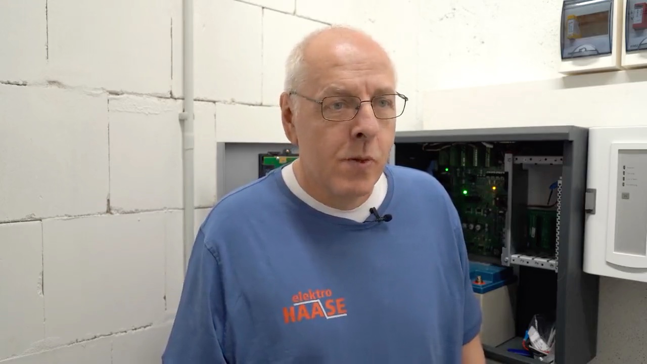 Andreas, seit 21 Jahren bei Elektro Haase