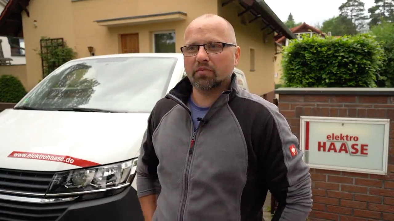 Steffen, Bauleiter/Monteur bei Elektro Haase